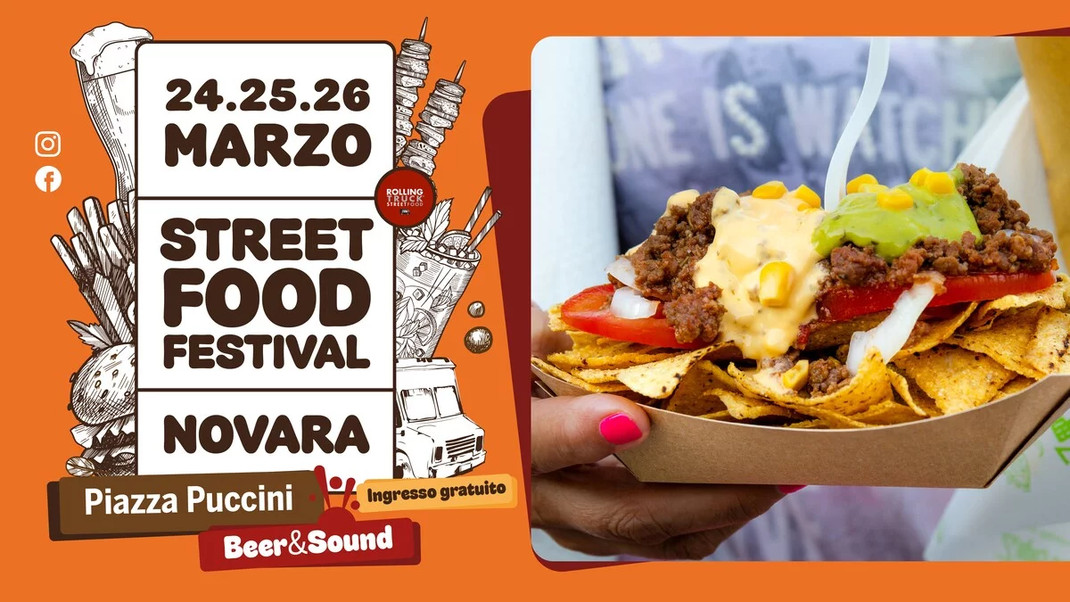 Rolling Truck Street Food Festival – Novara
