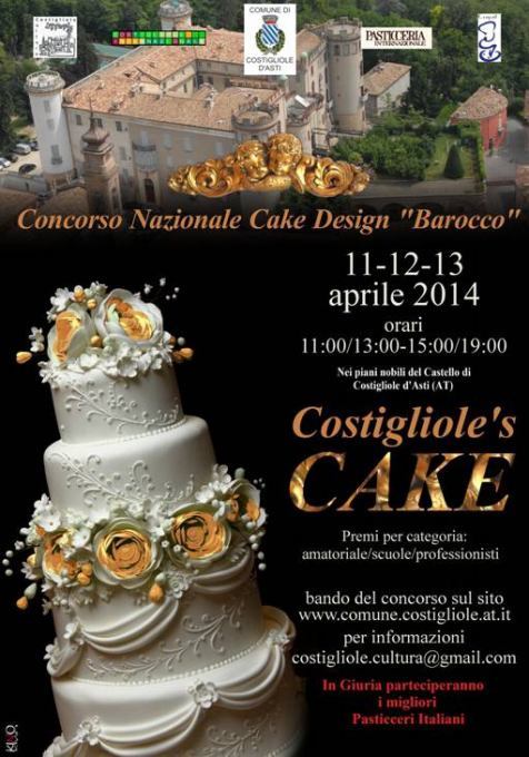 CAKE DESIGN in concorso al castello di Costigliole d'Asti