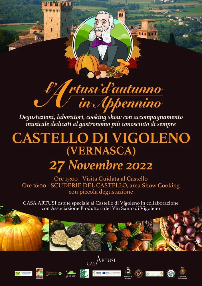 L'Artusi d'autunno in Appennino - Castello di Vigoleno (Vernasca - PC)