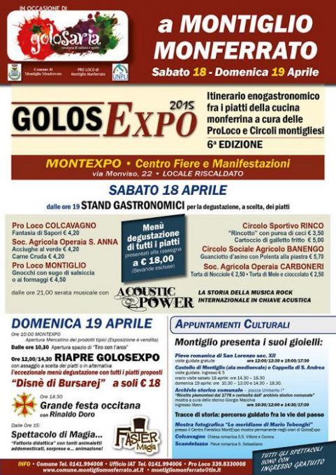 Golosexpo 2015: quelli del Golosaria a Montiglio Monferrato
