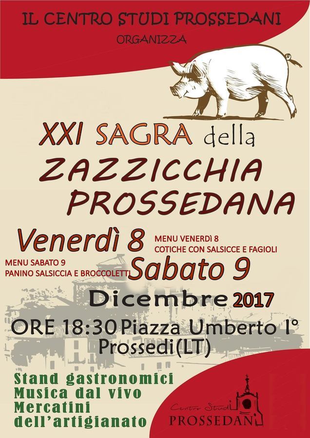XXI Sagra della Salsiccia a Prossedi (LT)